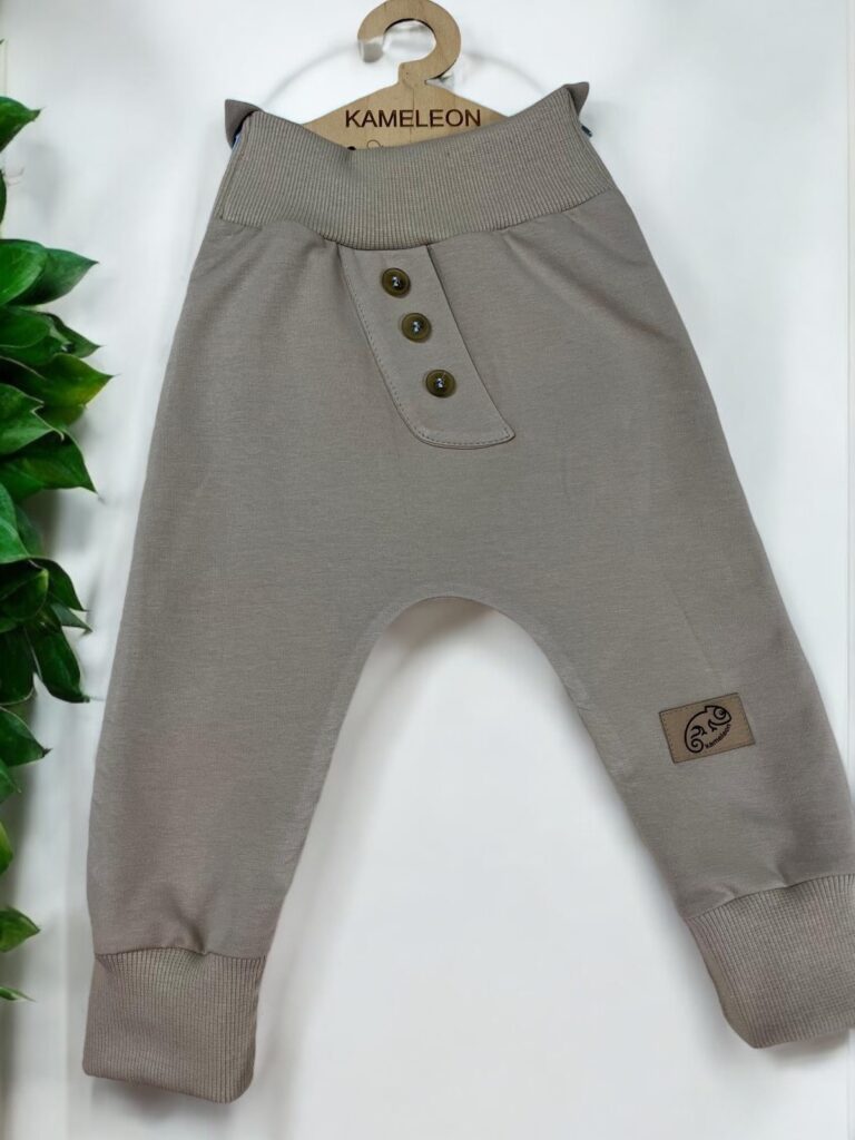 Spodnie baggy dresowe adaptacyjne dla dzieci z niepełnosprawnością